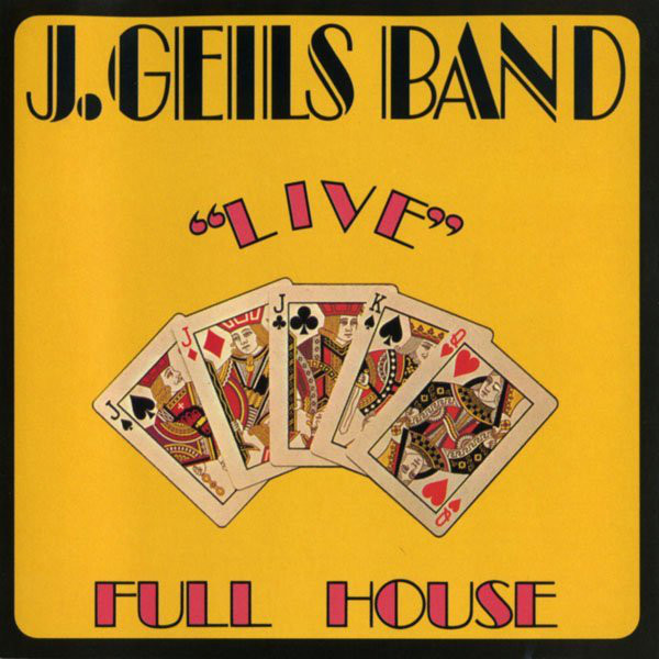 J. Geils Band* - "Live" Full House (LP, Album, RI )