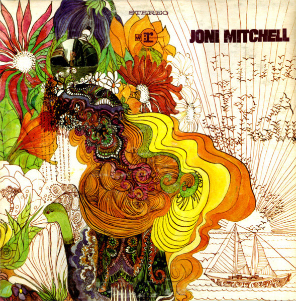 Joni Mitchell - Song To A Seagull (LP, Album, RP, Pit)