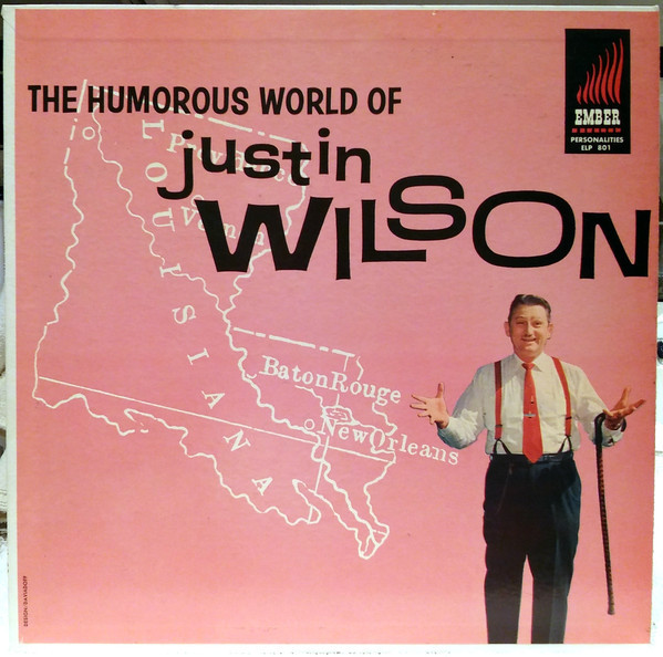 Justin Wilson - The Humorous World Of Justin Wilson (LP, Mono)