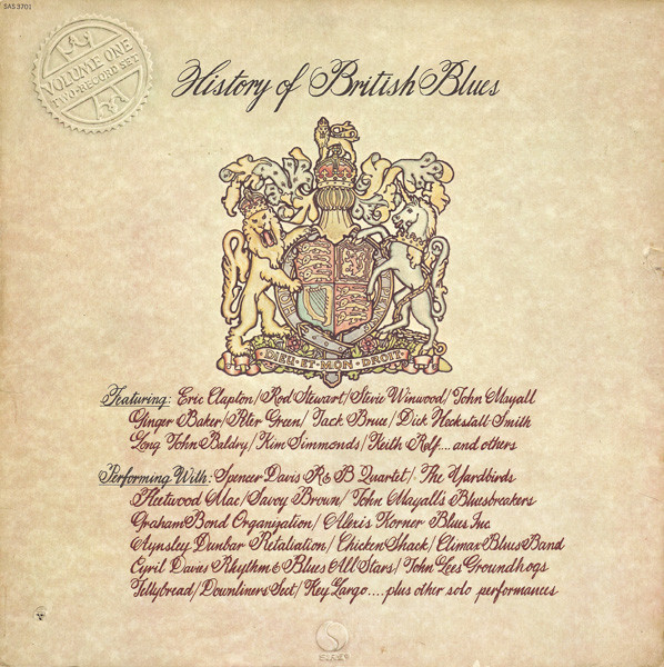Various - History Of British Blues (Volume One) (2xLP, Comp)
