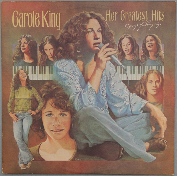 Carole King - Her Greatest Hits (Songs Of Long Ago) (LP, Comp, Art)