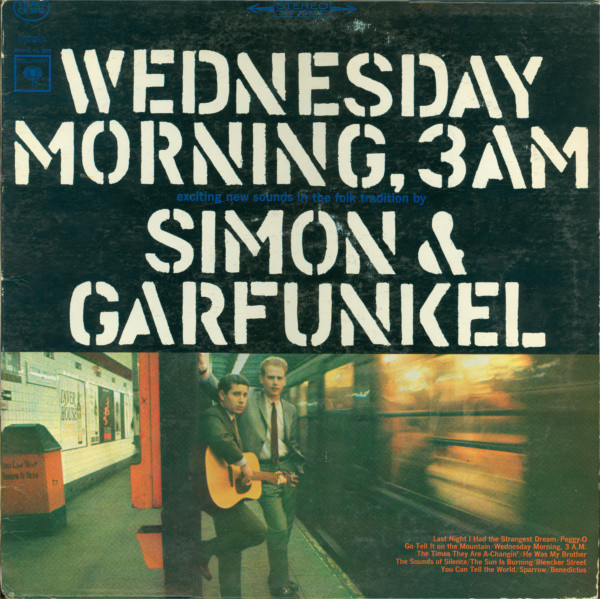 Simon & Garfunkel - Wednesday Morning, 3 A.M. (LP, Album, RE)