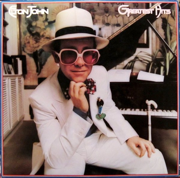 Elton John - Greatest Hits (LP, Comp, Glo)_4287972696