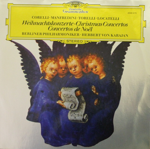 Berliner Philharmoniker, Herbert Von Karajan - Weihnachtskonzerte = Christmas Concertos = Concertos De Noël (LP, RP)