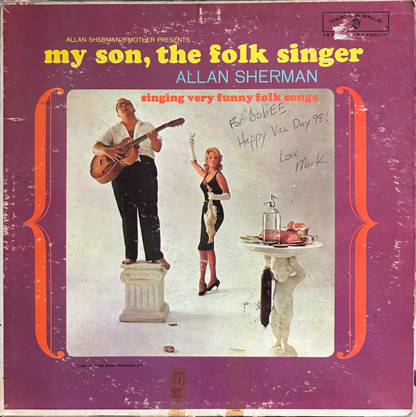 Allan Sherman - My Son, The Folk Singer (LP, Album, Mono, Ter)