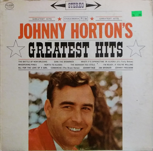 Johnny Horton - Johnny Horton's Greatest Hits (LP, Comp, RE, RP, Pit)