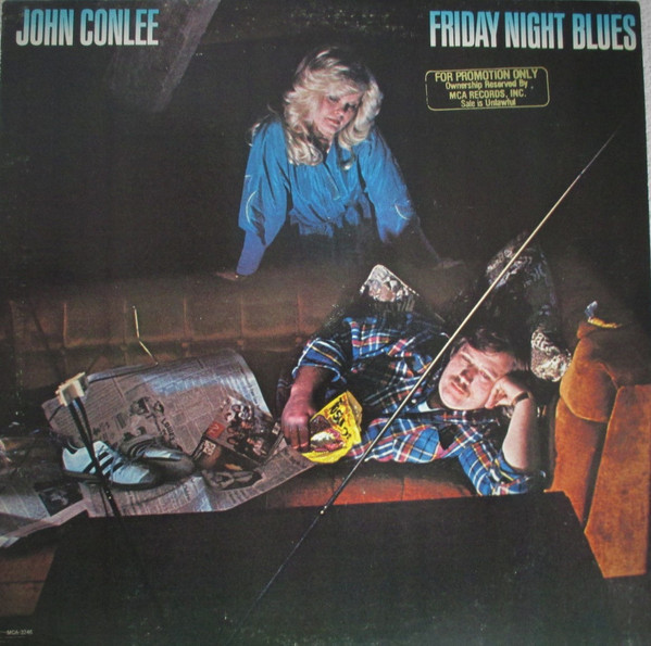 John Conlee - Friday Night Blues (LP, Album, Pin)