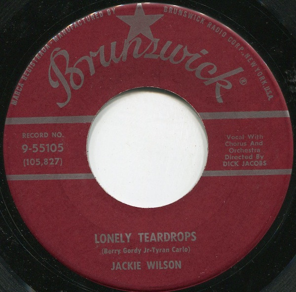 Jackie Wilson - Lonely Teardrops (7", Glo)