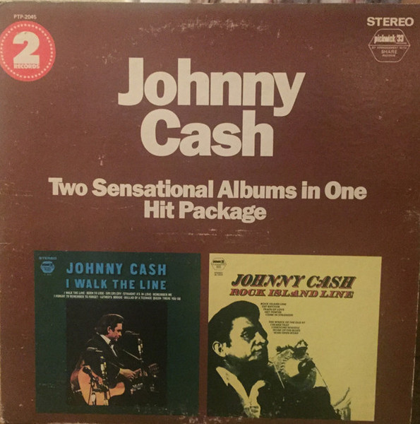 Johnny Cash - I Walk The Line / Rock Island Line  (2xLP, Comp, Gat)_4379347482