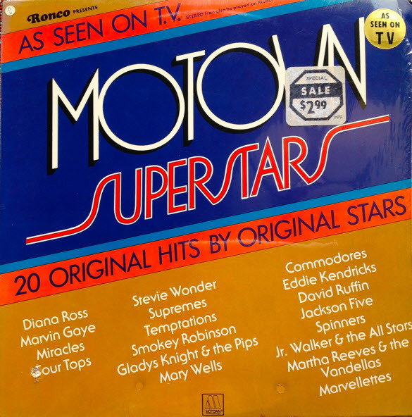 Various - Motown Superstars (LP, Comp)