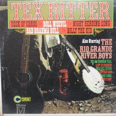 Tex Ritter Featuring The Rio Grande River Boys - Tex Ritter Sings (LP ...