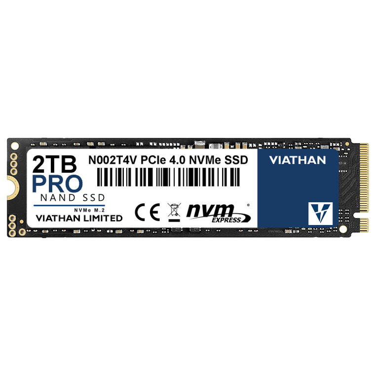 Viathan 2TB PRO M.2 PCIe Gen4 NVMe Internal SSD - Up to 7450MB/s