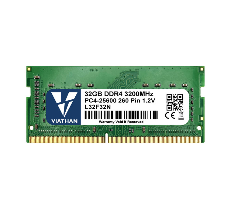 Viathan 32GB DDR4 3200MHz SODIMM Laptop  Memory RAM