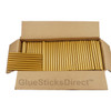 GlueSticksDirect Gold Metallic Glue Sticks 5/16" X 4" 5 lbs