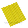 GlueSticksDirect Neon Yellow Colored Glue Sticks Mini X 4" 24 Sticks