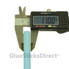 GlueSticksDirect  Neon Blue Colored Glue Sticks 7/16" X 4" 5 lbs
