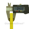 GlueSticksDirect  Pastel Yellow Colored Glue Stick 7/16” X 4" 5 lbs