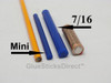 GlueSticksDirect Amber High Strength Hot melt 7/16" X 10" 5 lbs