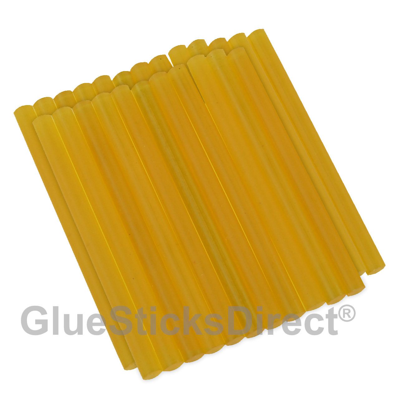 GlueSticksDirect® Clear Hair Fusion Glue Sticks Mini X 4" 24 Sticks