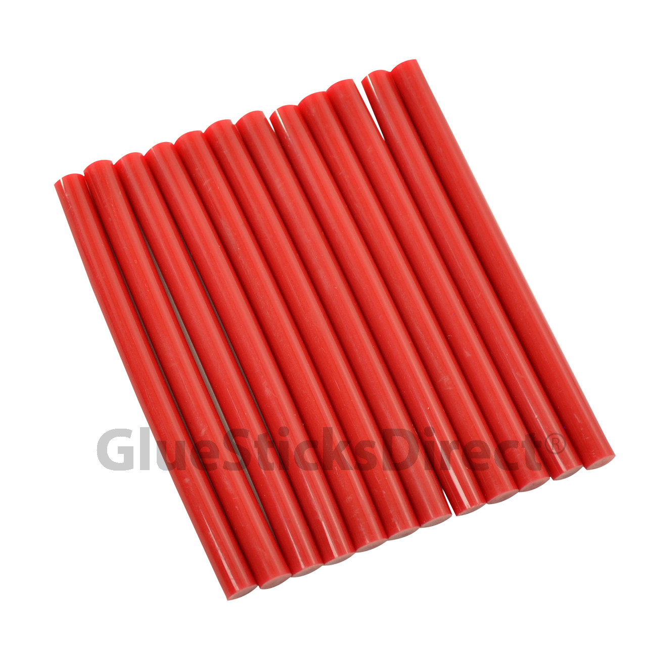 GlueSticksDirect Red Colored Glue Stick Mini X 4 24 Sticks