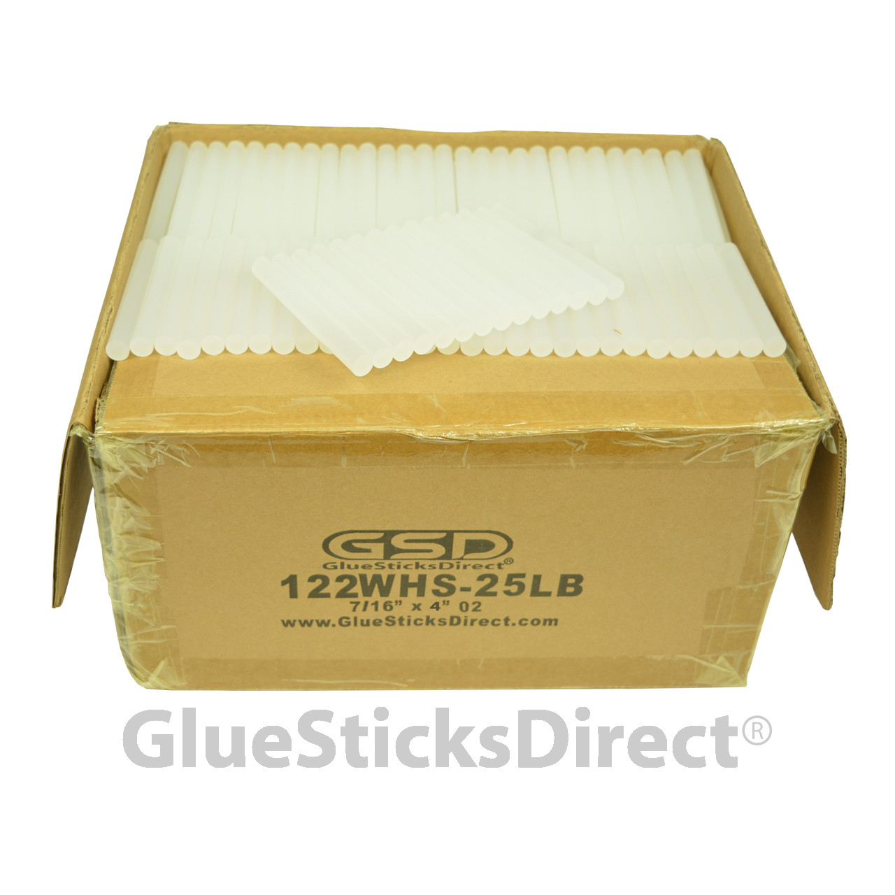 GlueSticksDirect Wholesale® Hot Melt Glue Sticks 7/16 X 4 25 lbs