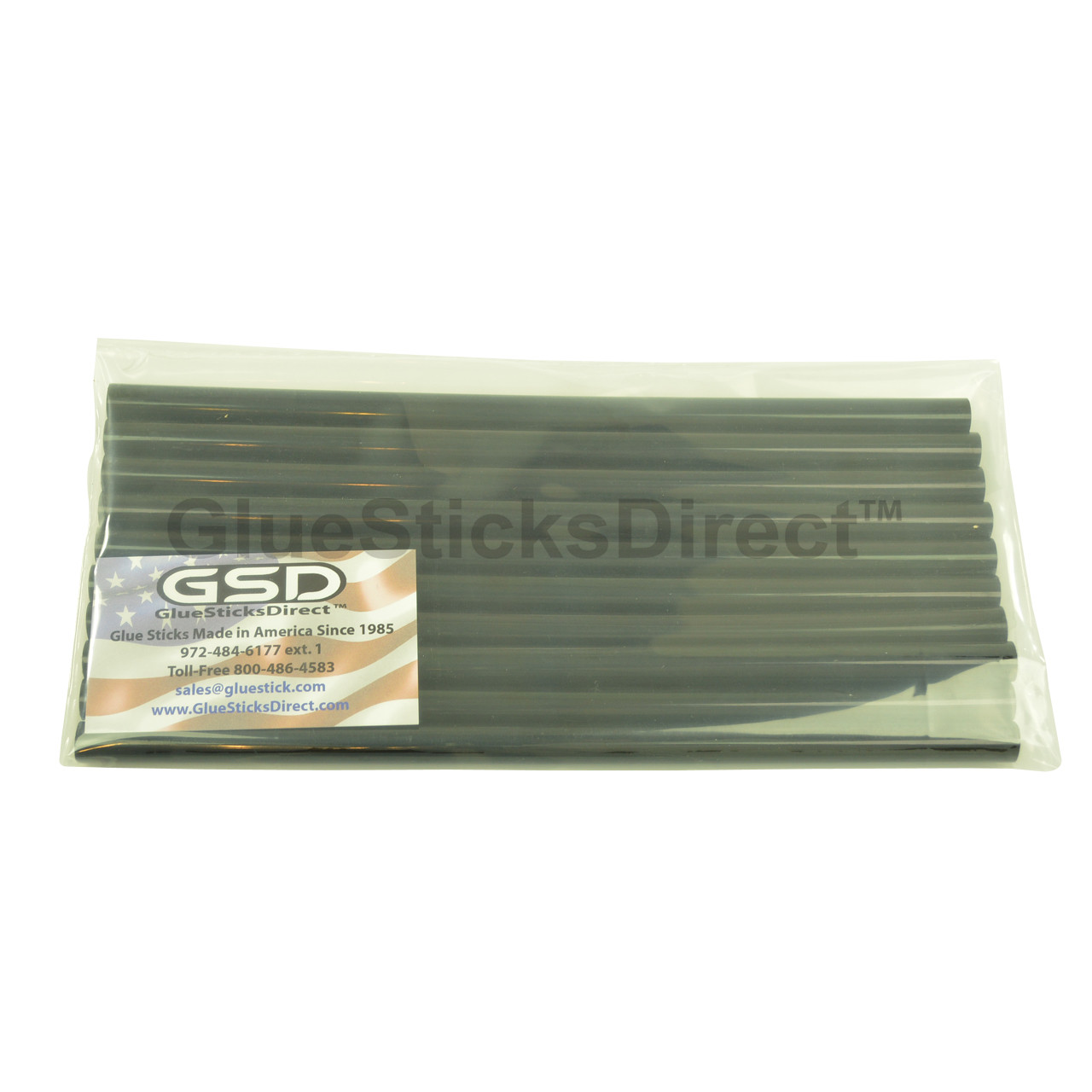 GlueSticksDirect  Paintless Dent Removal Sticks 10 Black 7/16" X 10" sticks 11mm x 254mm PDR