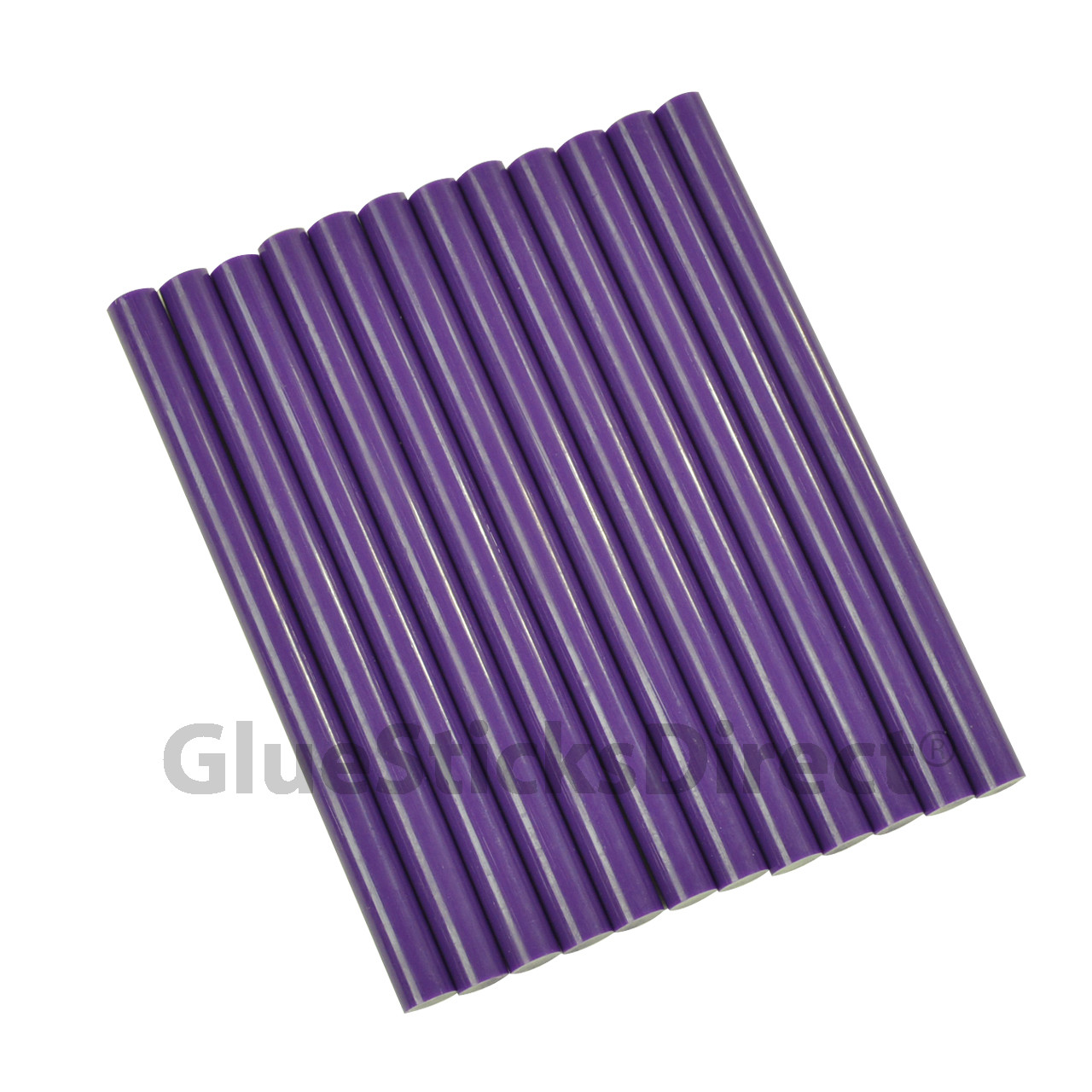 GlueSticksDirect Purple Faux Wax Glue Stick Mini X 4" 24 Sticks