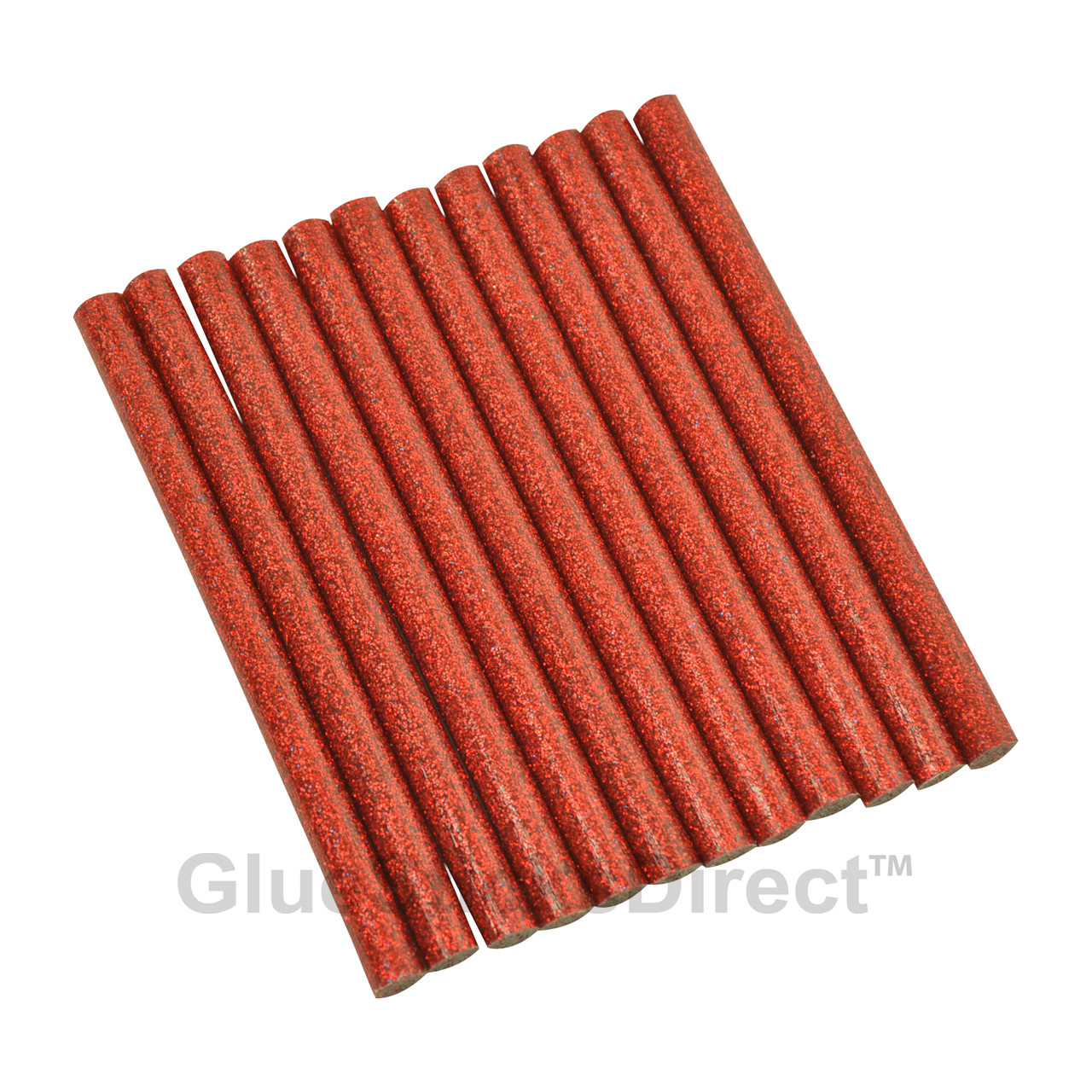 GlueSticksDirect Red Glitter Faux Wax Glue Stick Mini X 424 Sticks -  GlueSticksDirect