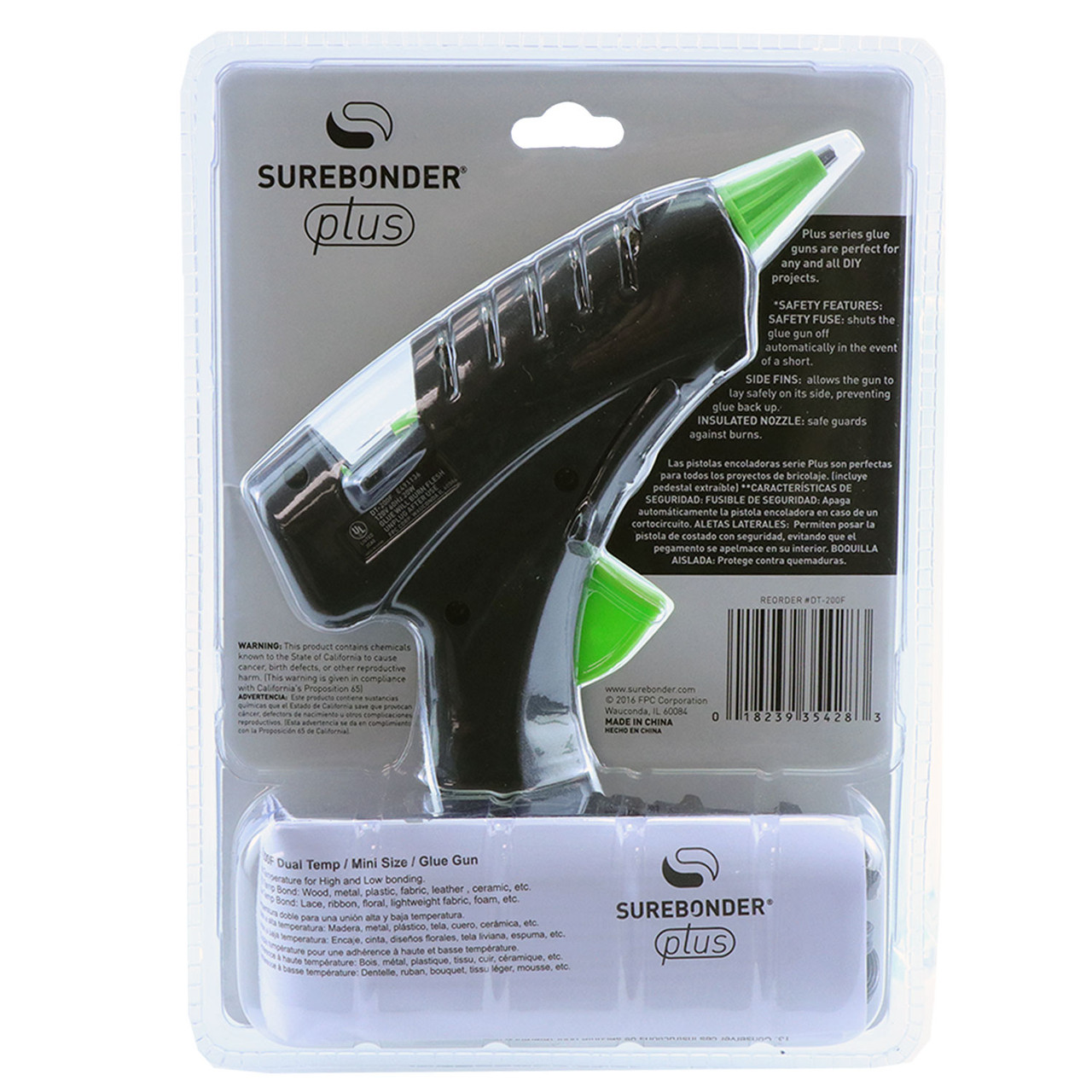 GlueSticksDirect DT200F Glue Gun Dual Temperature 5/16" 10 Watt