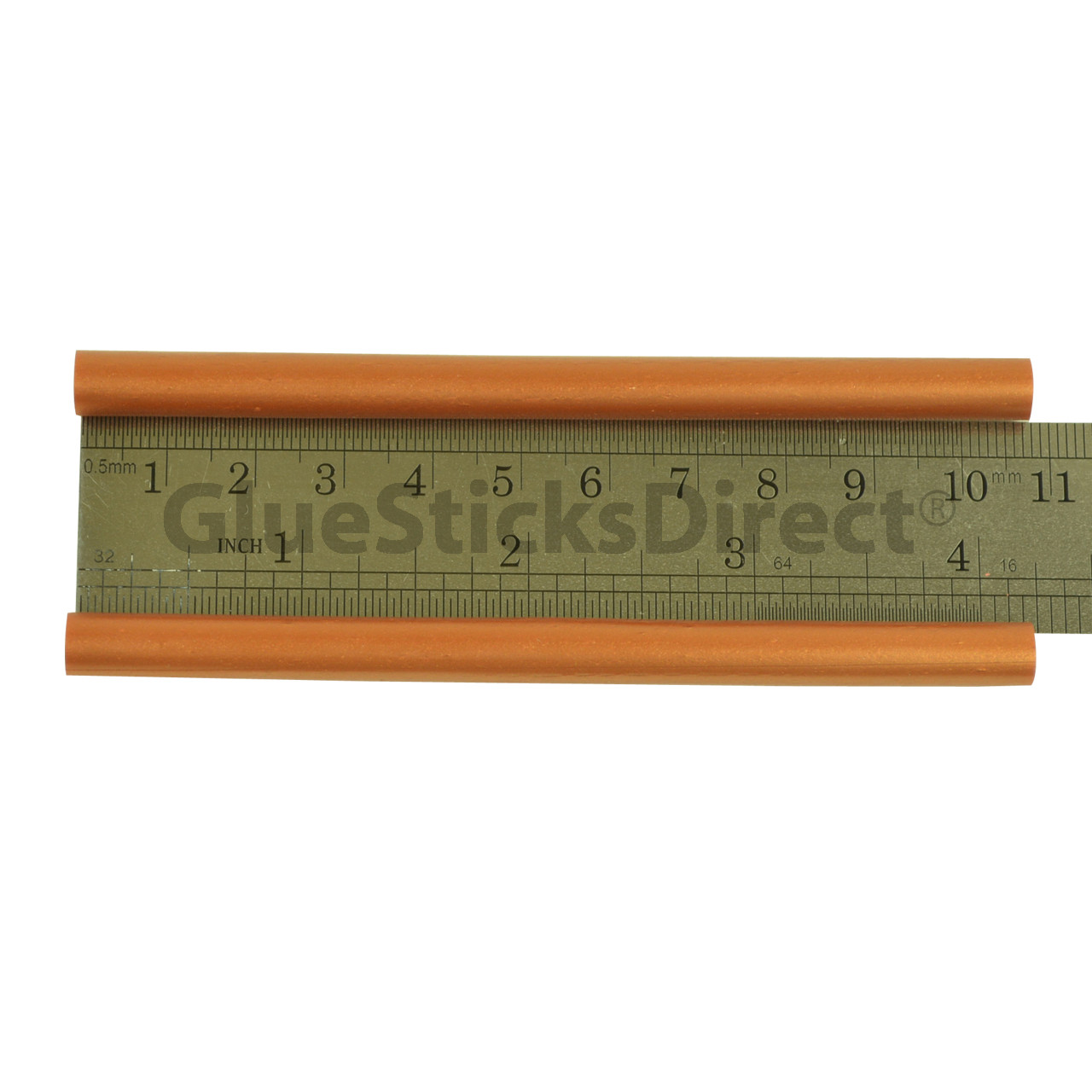 GlueSticksDirect  Copper Metallic Colored Glue Sticks Mini X 4" 24 sticks