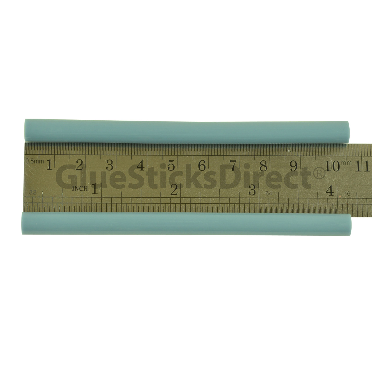 GlueSticksDirect Country Blue Faux Wax Colored Glue Sticks Mini X 4" 24 Sticks