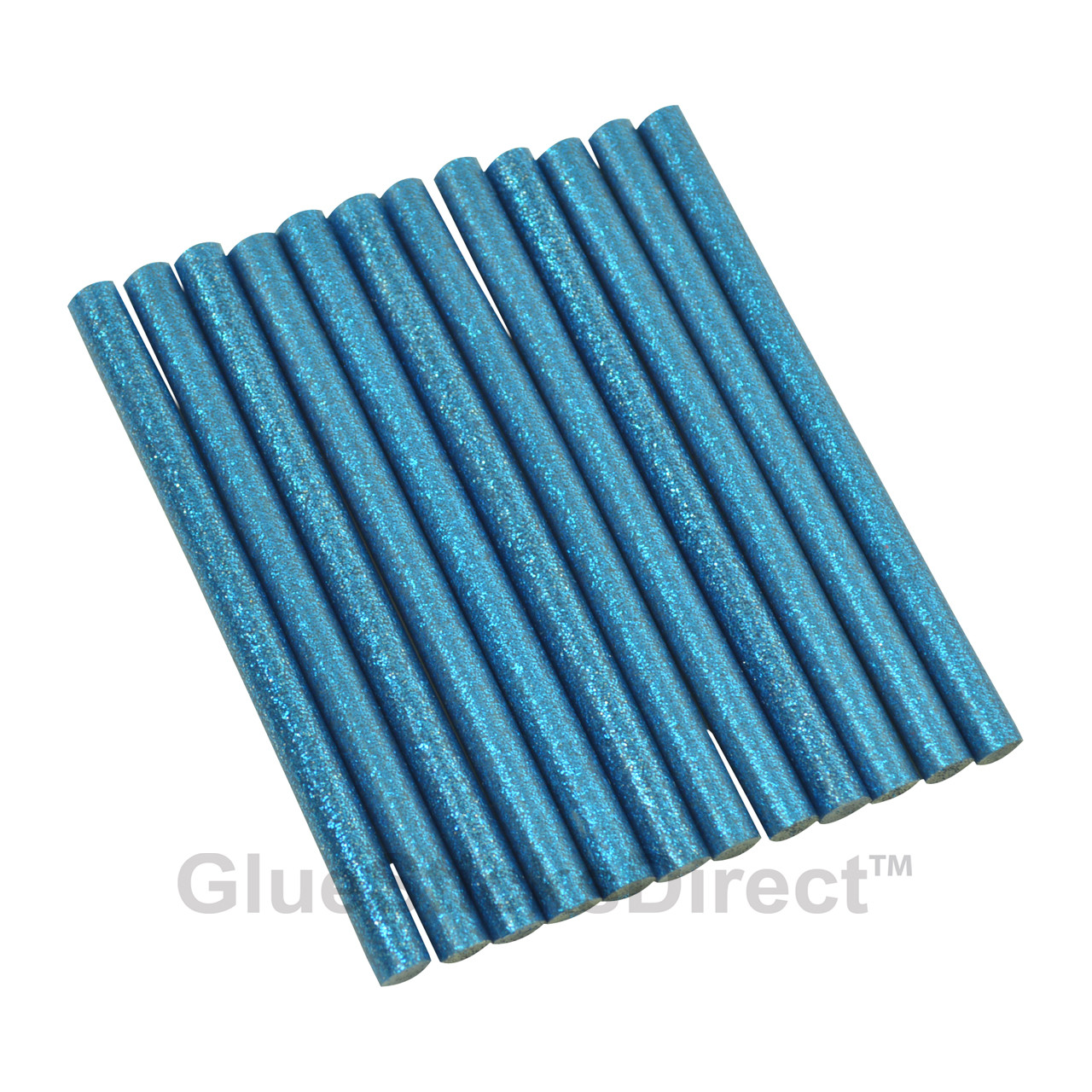 GlueSticksDirect  Blue Glitter Colored Glue Stick mini X 4" 5 lbs