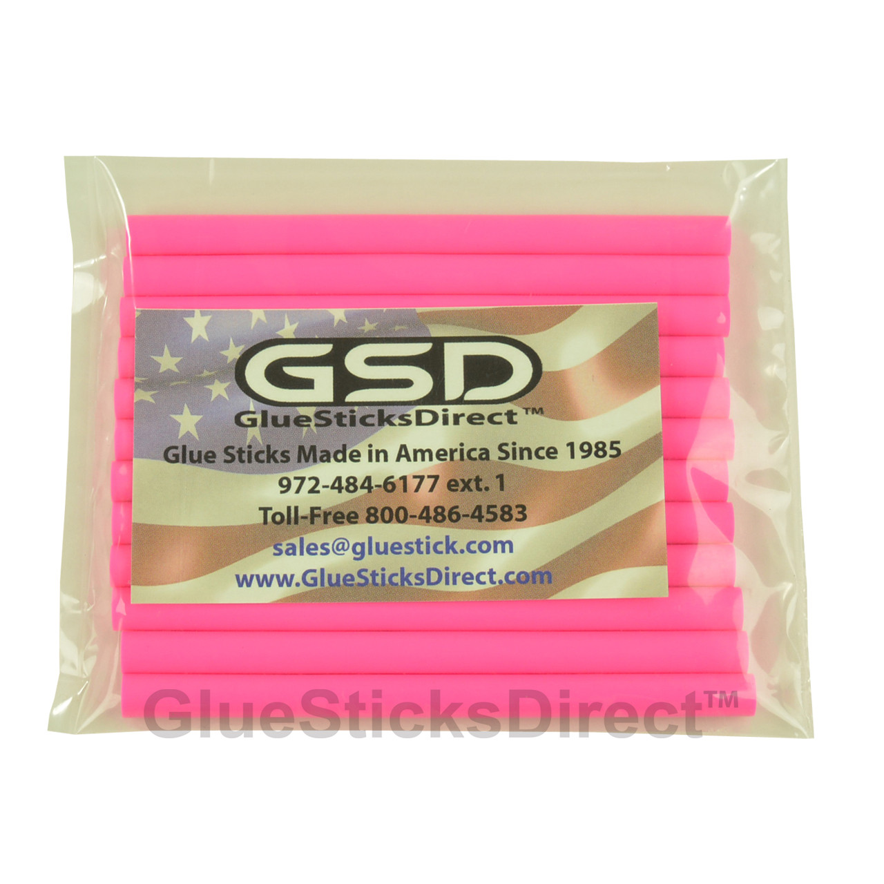 GlueSticksDirect Pastel Blue Colored Glue Sticks Mini X 4 24 Sticks