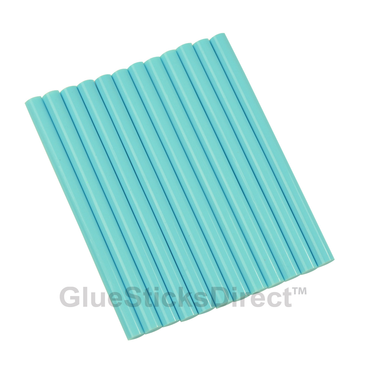 GlueSticksDirect Pastel Blue Colored Glue Sticks Mini X 4 24 Sticks