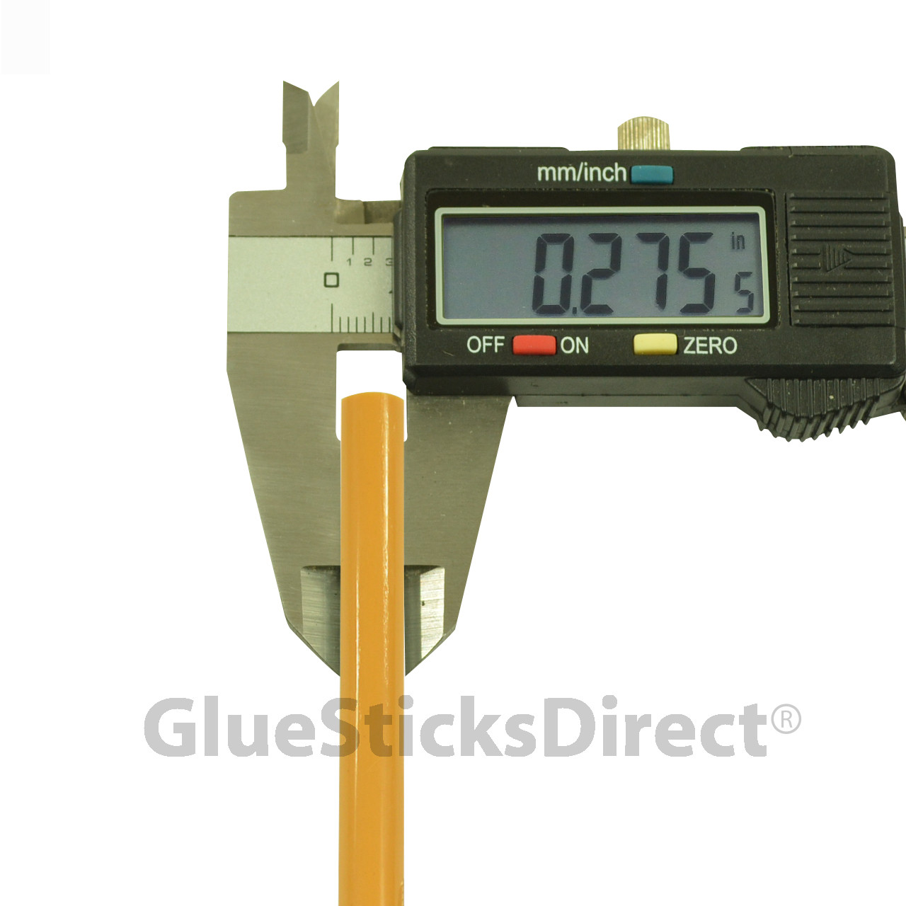 GlueSticksDirect Golden Rod Colored Glue Sticks 5/16" X 4" 5 lbs
