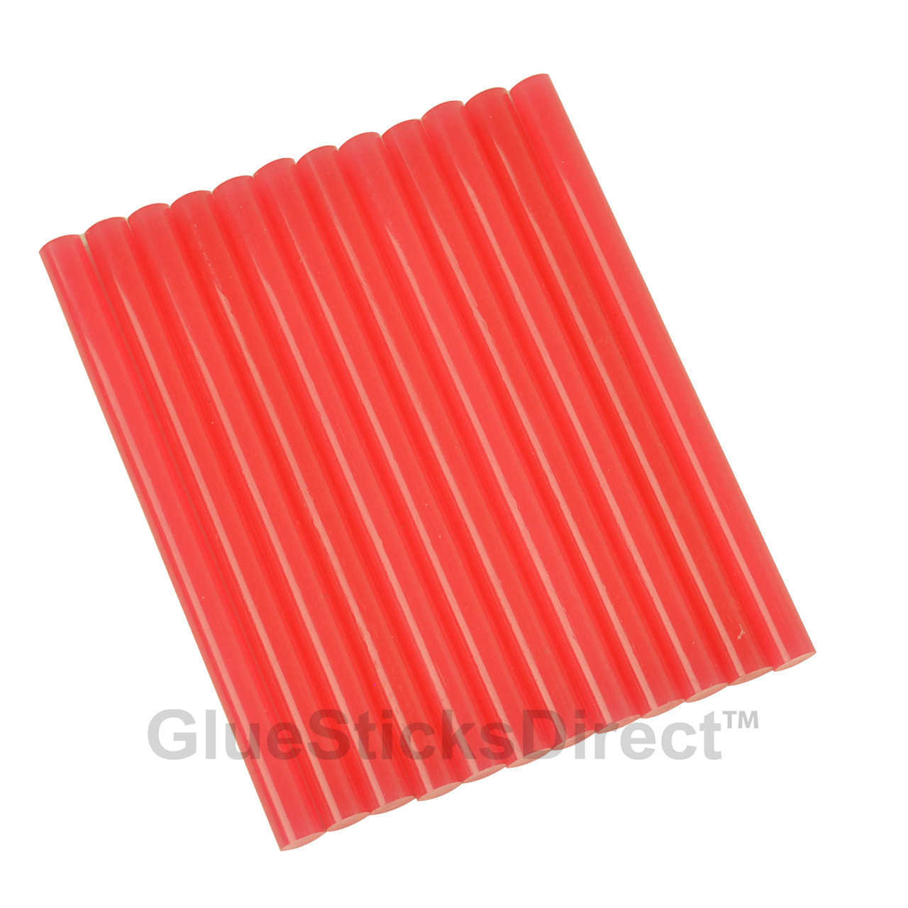 GlueSticksDirect Translucent Watermelon Colored Glue Sticks mini X 4" 5 lbs
