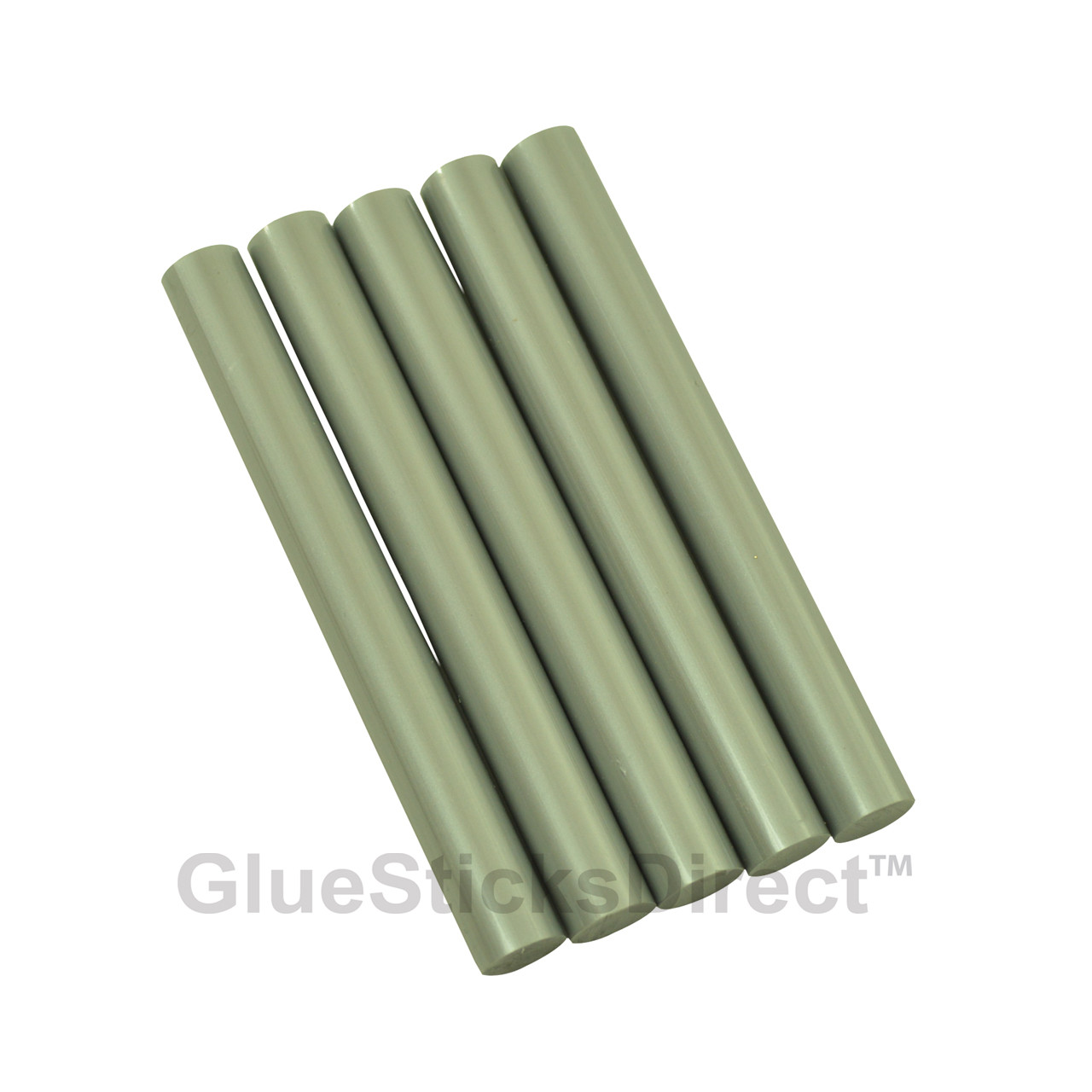 GlueSticksDirect  Silver Metallic Faux Wax Glue Sticks 7/16” X 4" 5 lbs