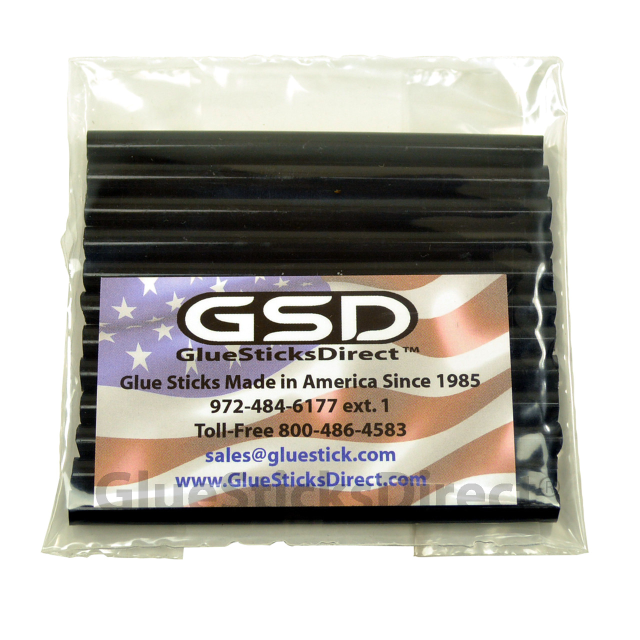 GlueSticksDirect Black Colored Glue Stick Mini X 4 24 Sticks -  GlueSticksDirect