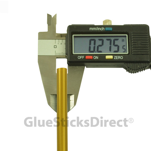 GlueSticksDirect Gold Metallic Glue Stick Mini X 4" 24 Sticks