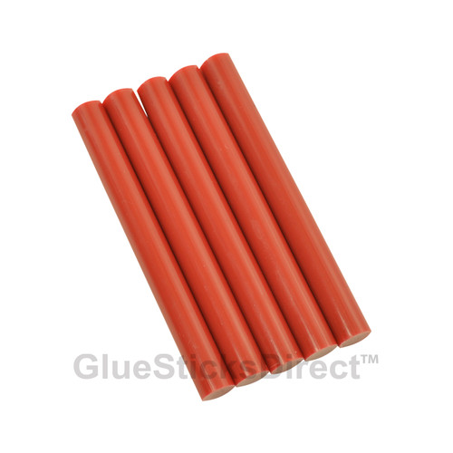 GlueSticksDirect Red Colored Glue Sticks 7/16" X 4" 5 lbs