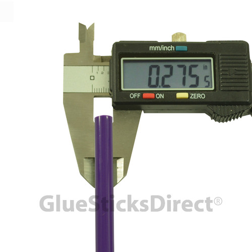 GlueSticksDirect Purple Colored Glue Sticks Mini X 4" 24 Sticks