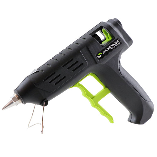 High-temperature glue gun with 7/16" glue stick, 80 Watts, for crafting and professional use.
