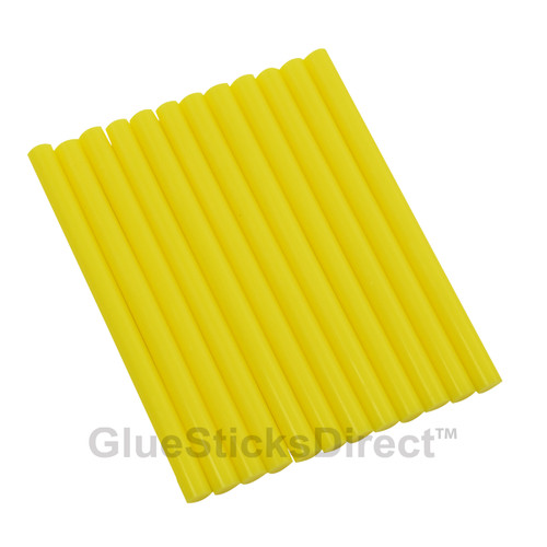 GlueSticksDirect Yellow Colored Glue Sticks 5/16" X 4" 5 lbs