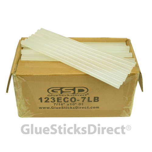 707R54 7/16 x 4 Clear High Performance Hot Melt Glue Sticks