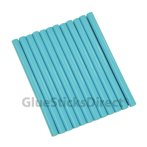 GlueSticksDirect Turquoise Colored Glue Sticks 5/16" X 4" 5 lbs