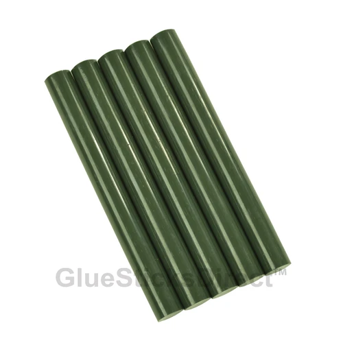 GlueSticksDirect  Forest Green Colored Glue Stick mini X 4" 5 lbs
