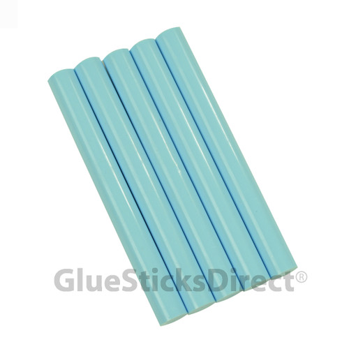 GlueSticksDirect Baby Blue Colored Glue Sticks 7/16" X 4" 5 lbs
