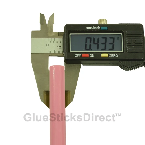 GlueSticksDirect  Pastel Red Colored Glue Stick 7/16” X 4" 5 lbs
