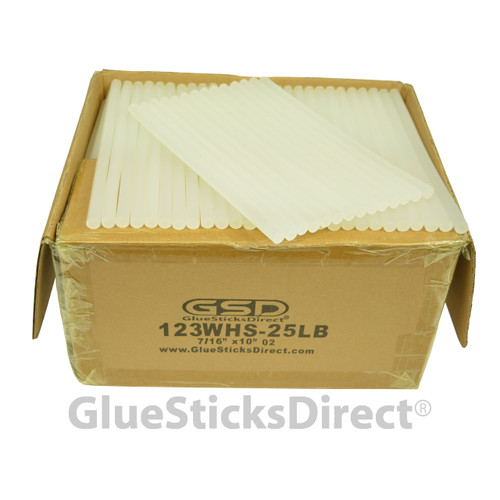 GlueSticksDirect Wholesale™ Hot Melt Glue Sticks 7/16 X 10 25 lbs Bulk -  GlueSticksDirect