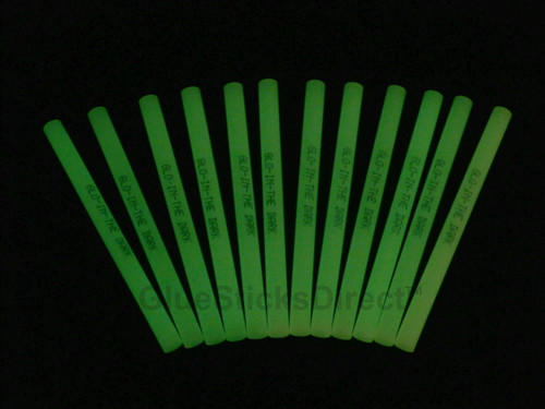 GlueSticksDirect Glow in The Dark Glue Sticks Mini X 4" 24 Sticks